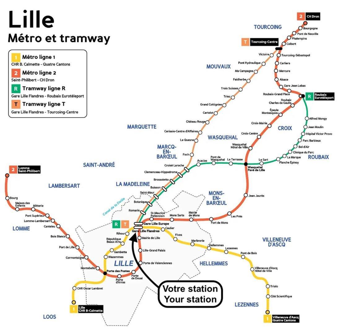 Lille Centre - Nice, Cozy And Functional Studio Εξωτερικό φωτογραφία